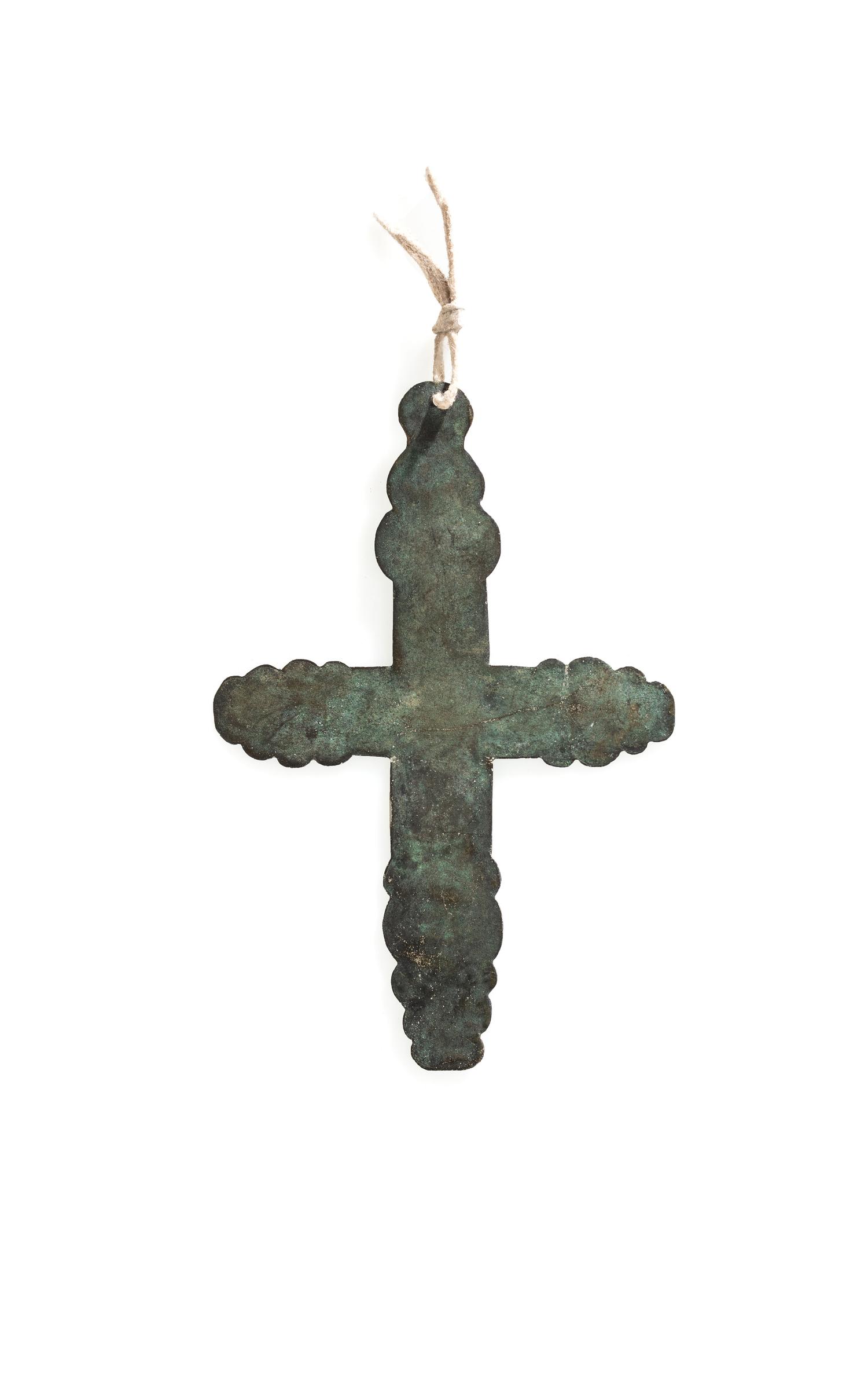 Fur Trade Era Silver Cross