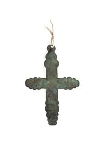Fur Trade Era Silver Cross