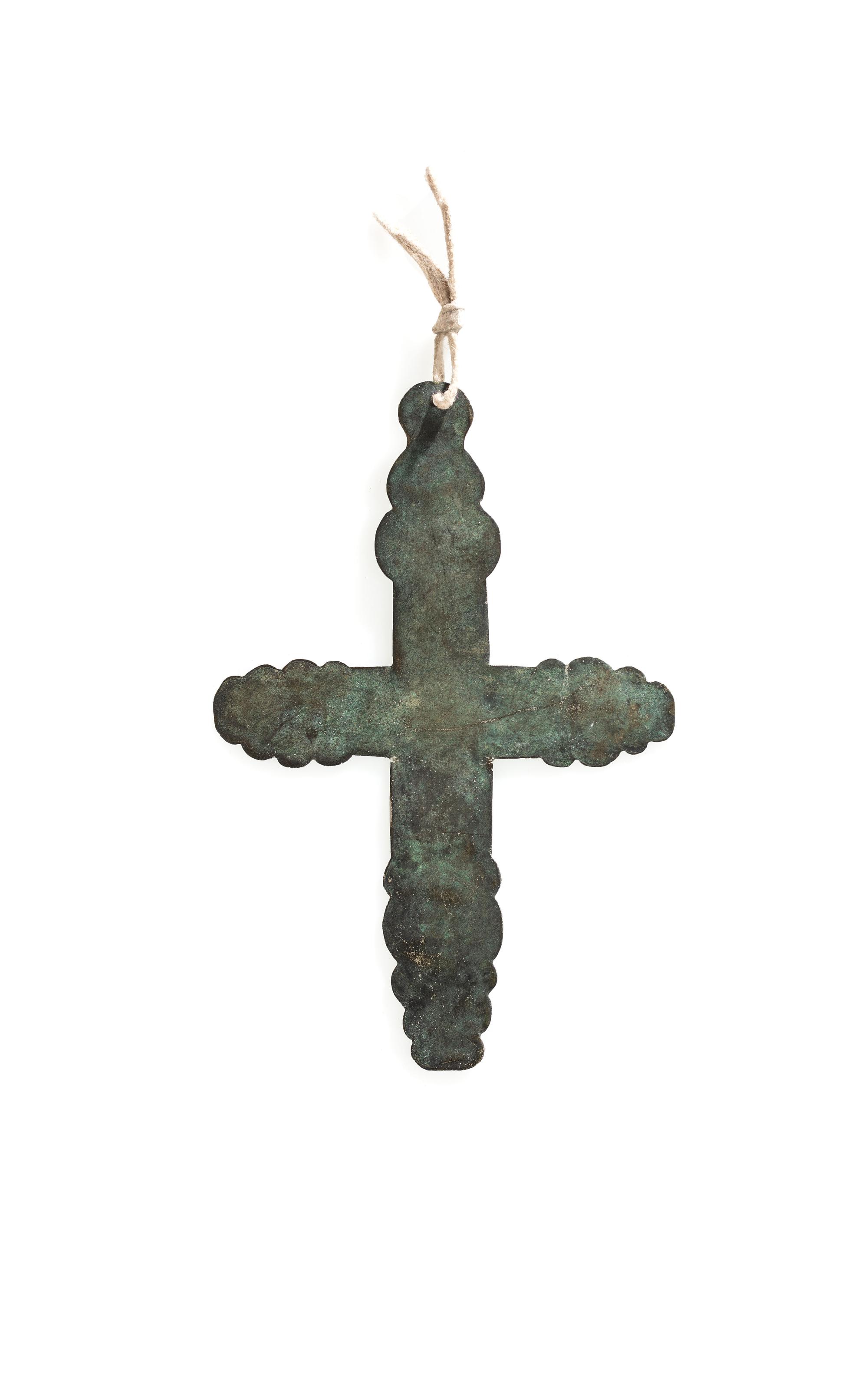 Fur Trade Era Silver Cross