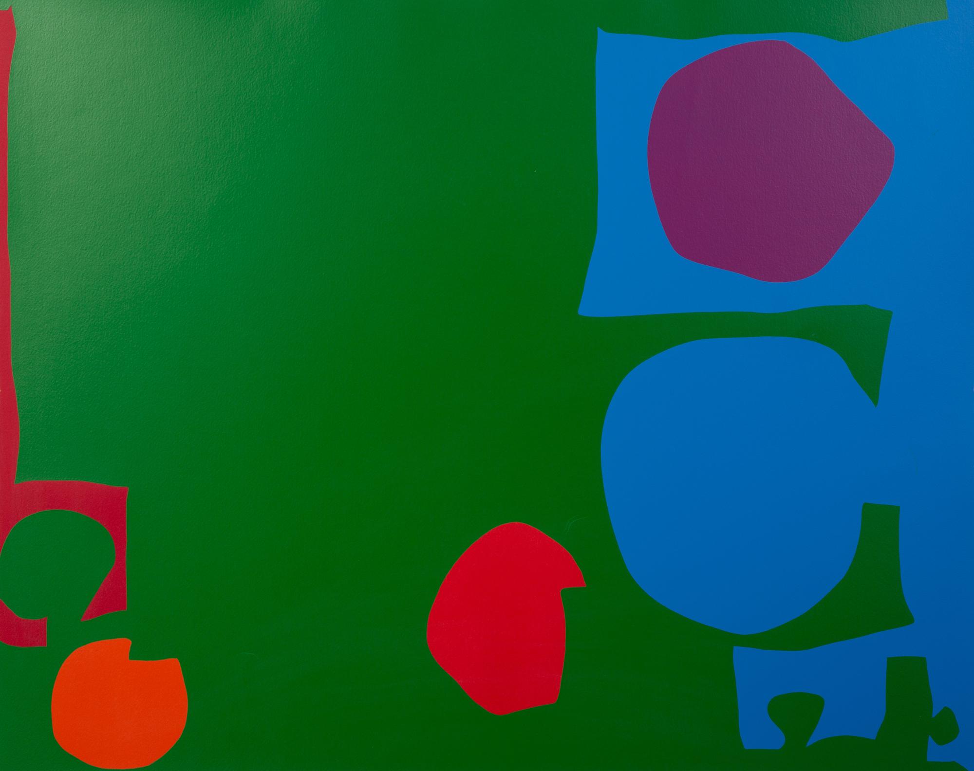 Three Reds in Green and Magenta in Blue: April 1970
