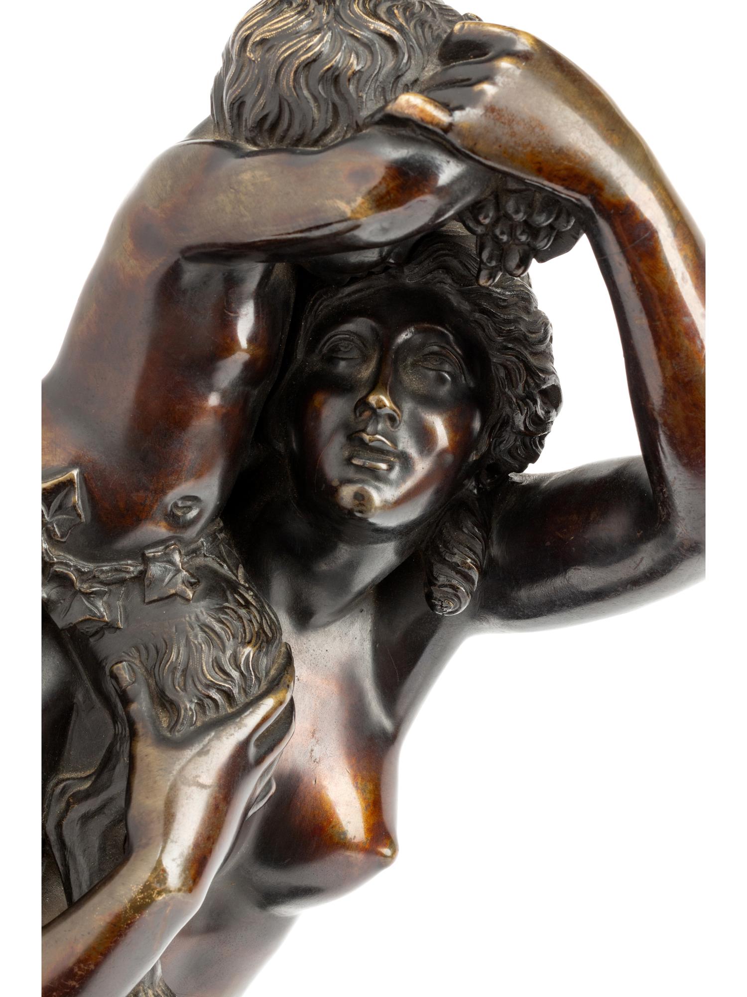 A Continental Bronze Figural Group