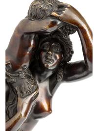 A Continental Bronze Figural Group