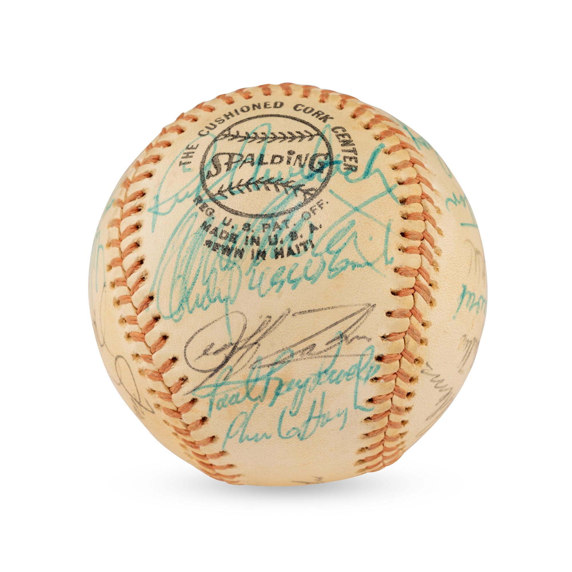 A 1975 Los Angeles Dodgers Team Signed Autograph Baseball (PSA Letter of Authenticity)