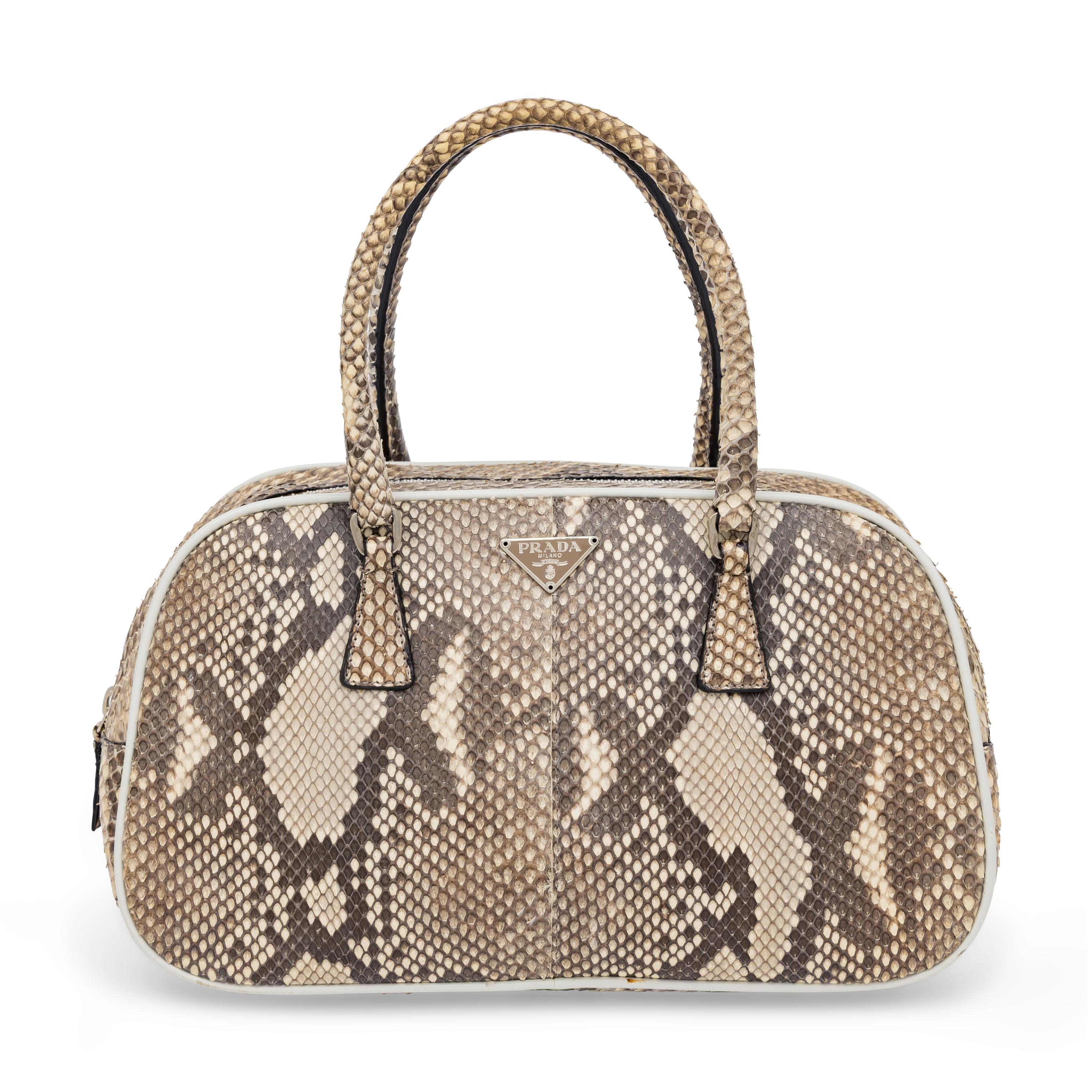 Prada, Python Bowling Bag