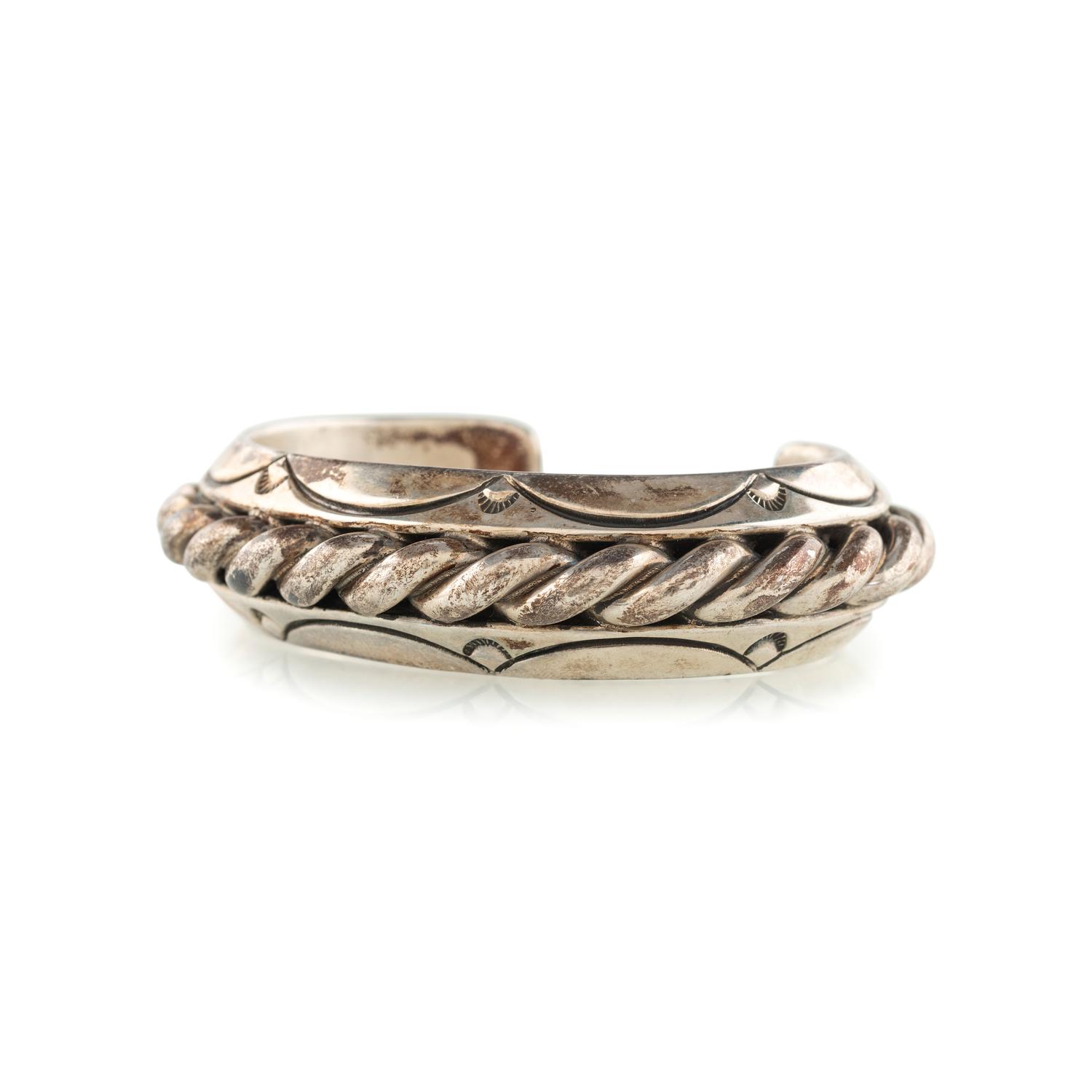Heavy Sterling Silver Cuff Bracelet