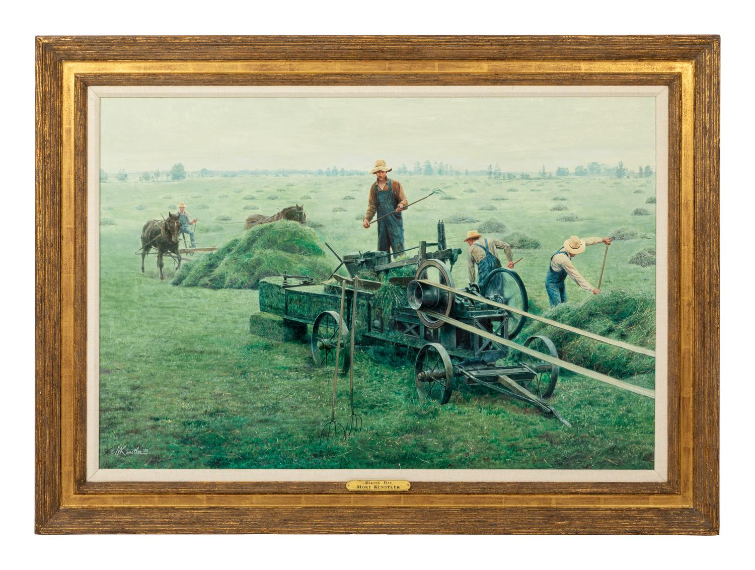 Bailing Hay