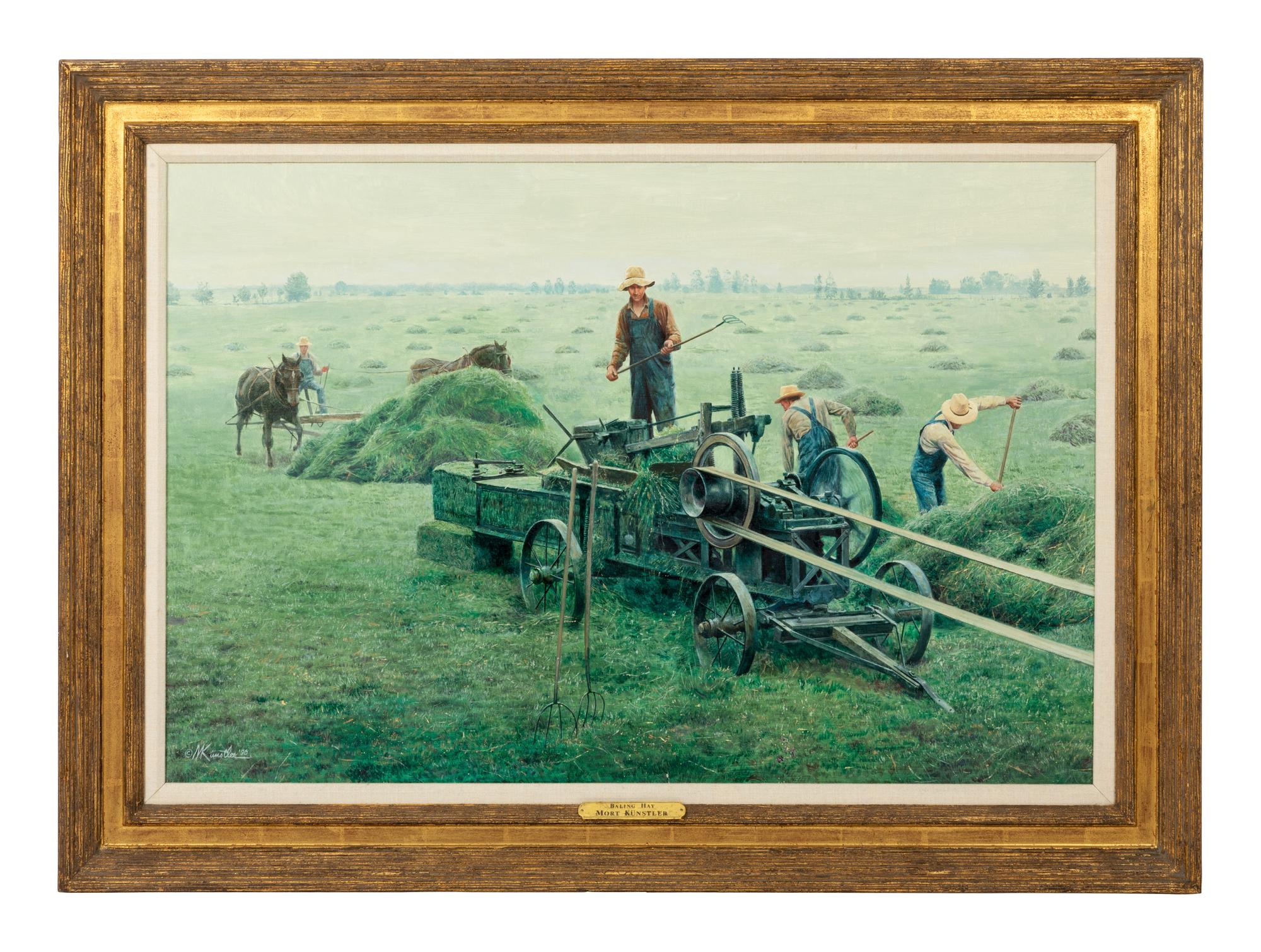 Bailing Hay