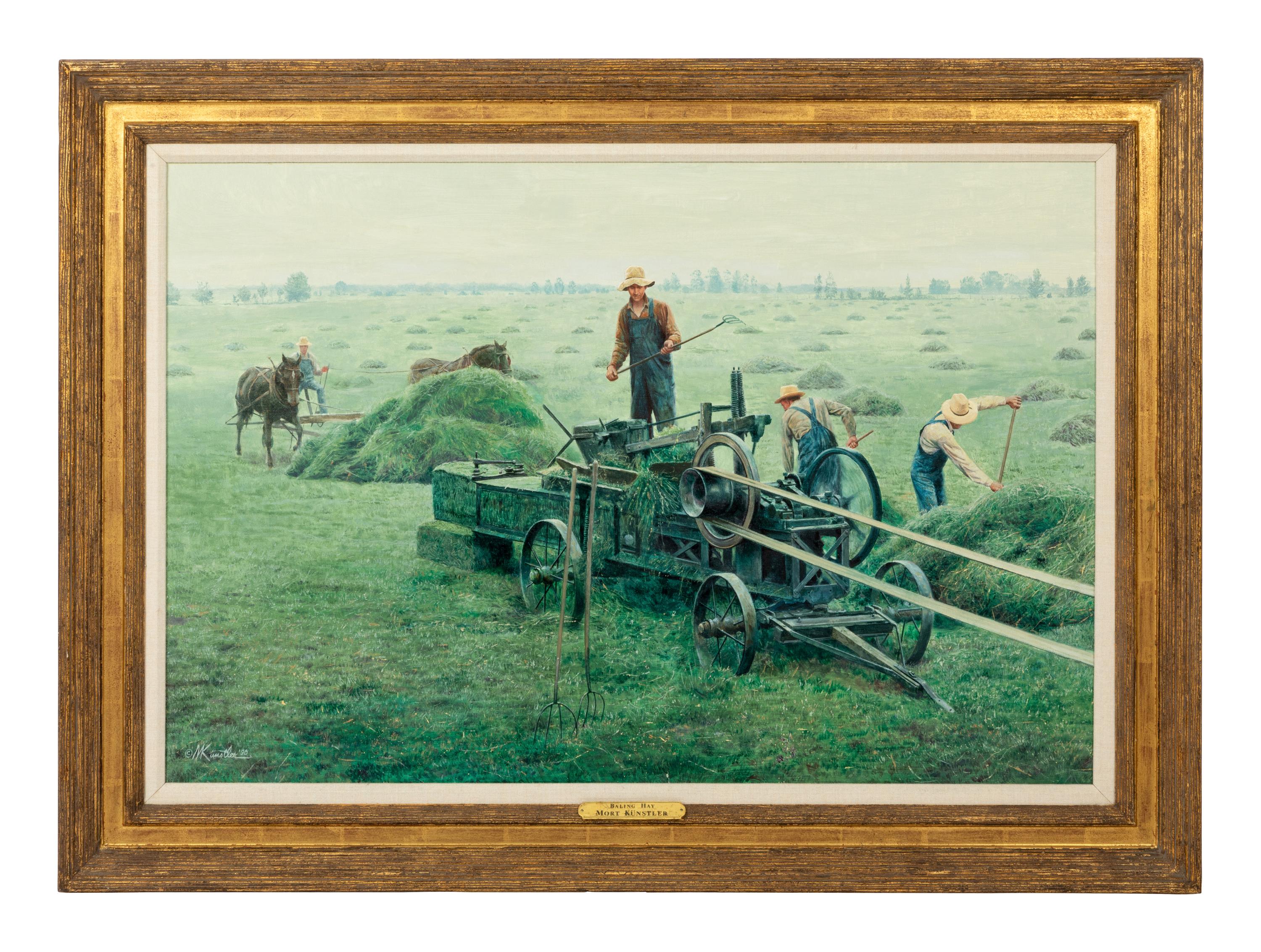 Bailing Hay