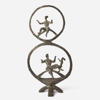 Chaim Gross (American, 1904-1991) Acrobats