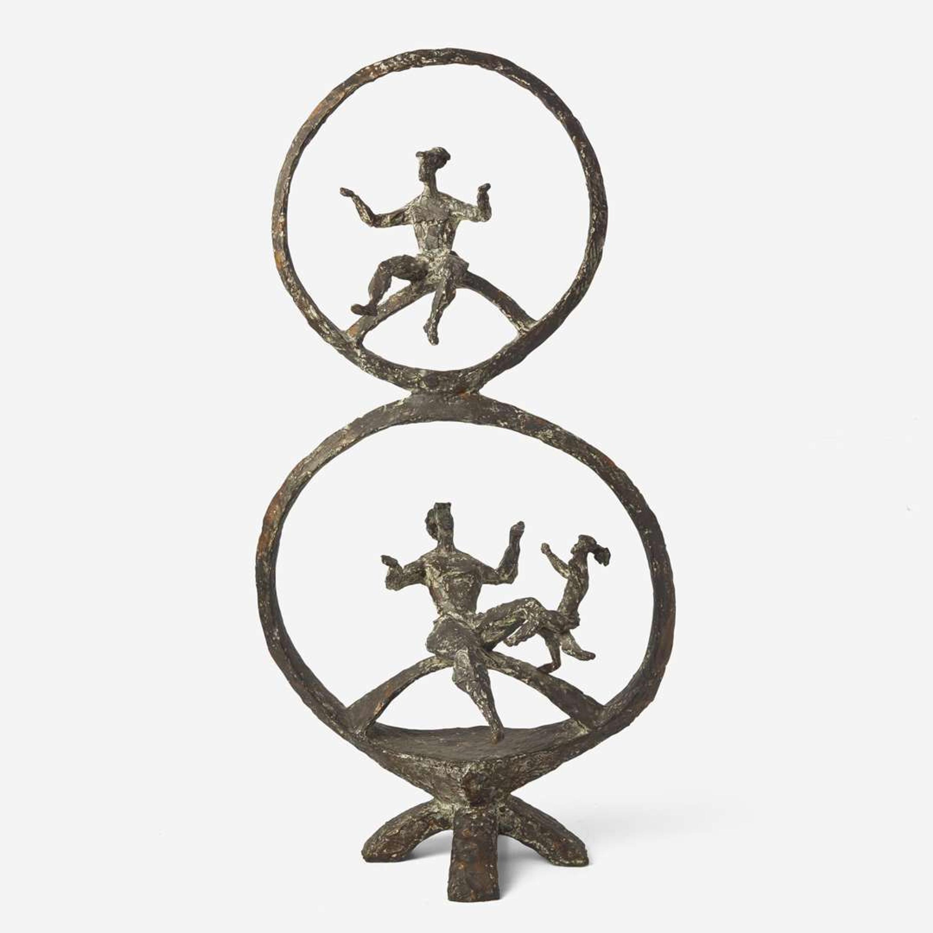 Chaim Gross (American, 1904-1991) Acrobats