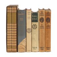 [Literature] Graves, Robert. Group of 6 first editions