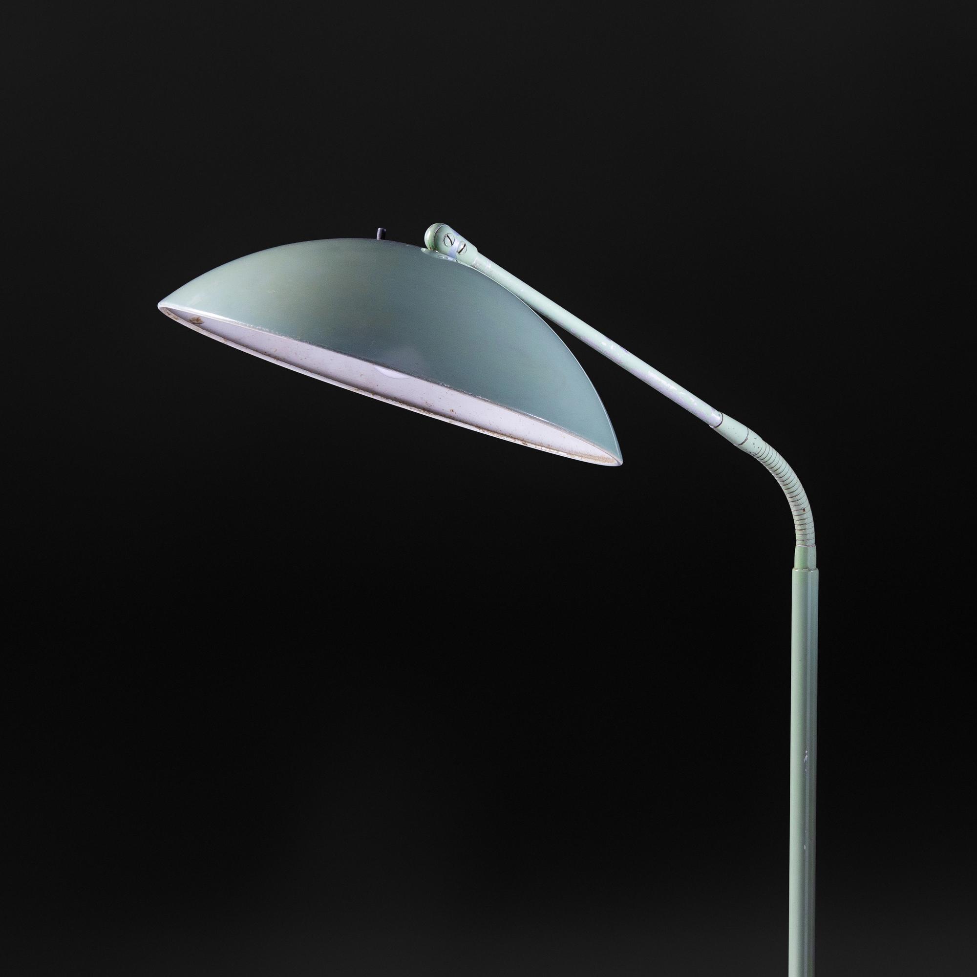 Floor Lamp, model 59022, c. 1940 Kurt Versen, Inc., USA