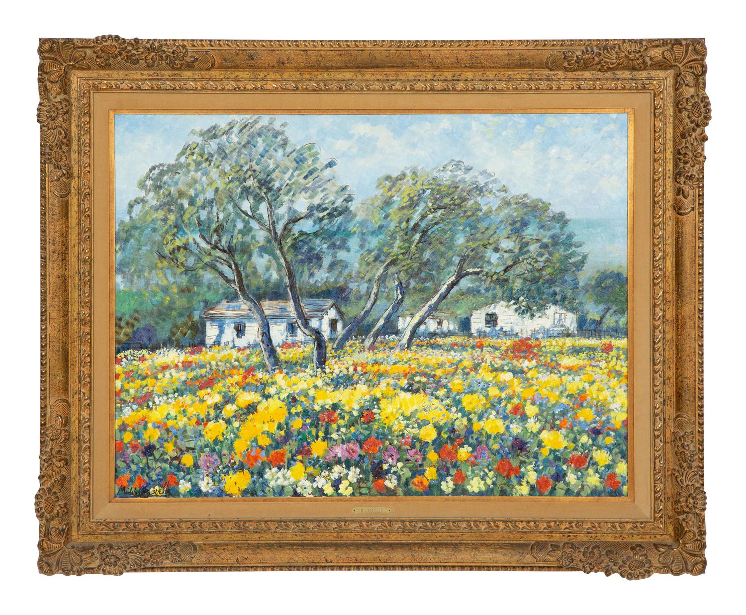 Flower Field in an Abruzzi Farmyard
