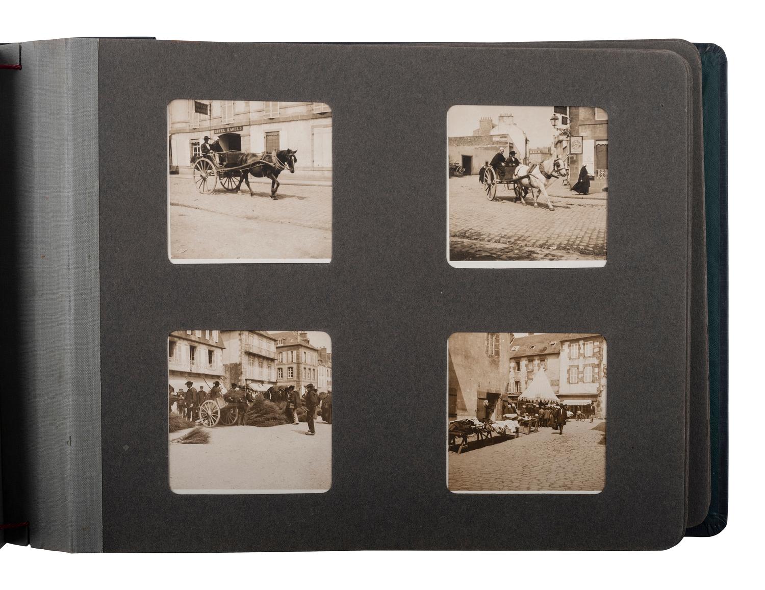 [EARLY PHOTOGRAPHY - TRAVEL]. European travel album [ With :] Havana, Cuba album.