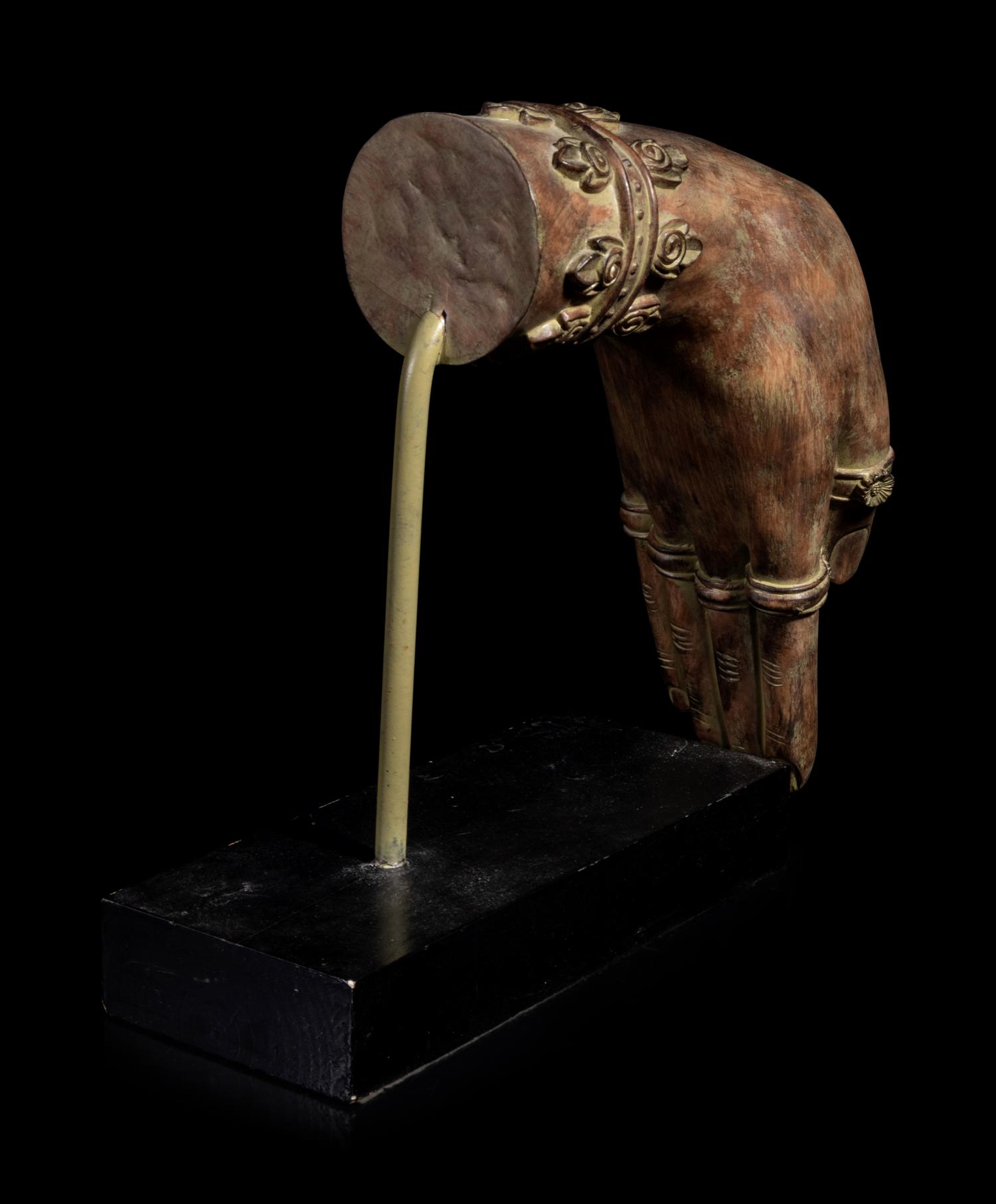 A Southeast Asian Resin 'Buddhistic' Hand