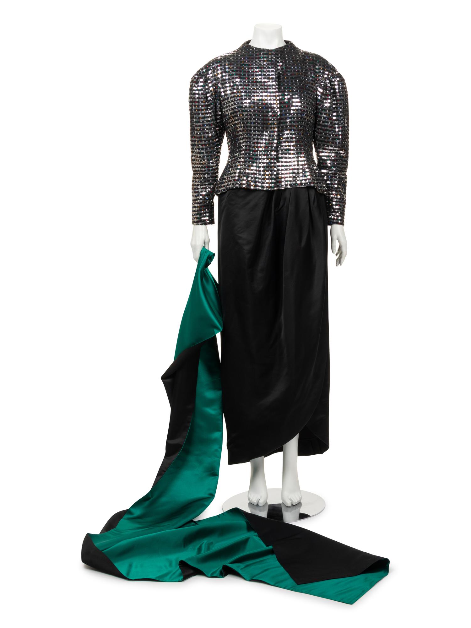 Arnold Scaasi Three-Piece Dress Ensemble, 1980s