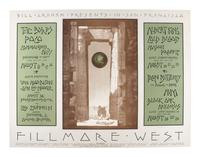 [MUSIC - POSTERS]. SINGER, David, artist. Complete set of 66 SIGNED posters designed for the Fillmore West Ballroom, San Francisco, California. 1969-1971.