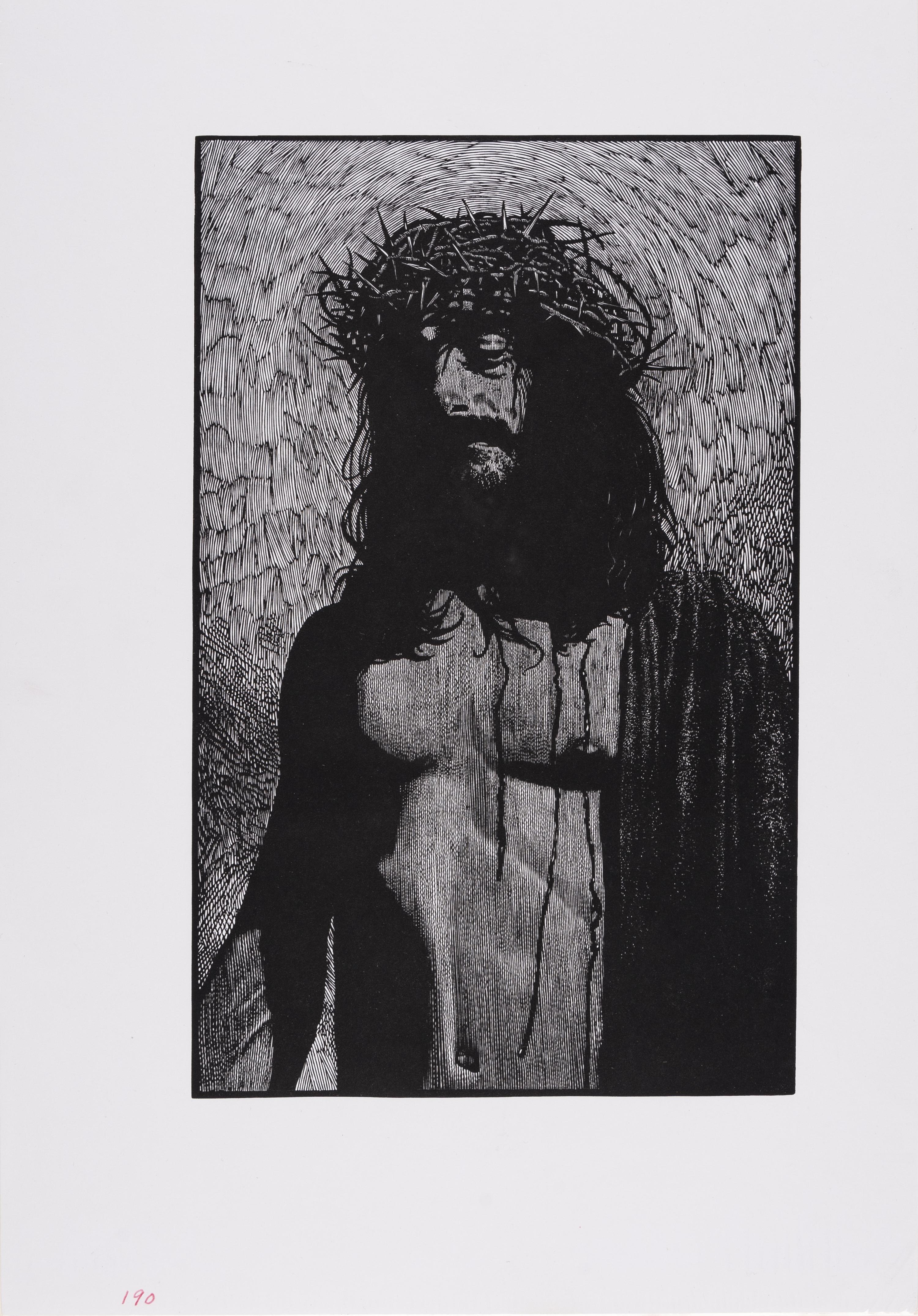 [MOSER, Barry, illustrator]. A group of 14 engraved prints for the Pennyroyal Caxton Press Bible. [North Hatfield, MA and New York City: Pennyroyal Caxton Press, 1999].