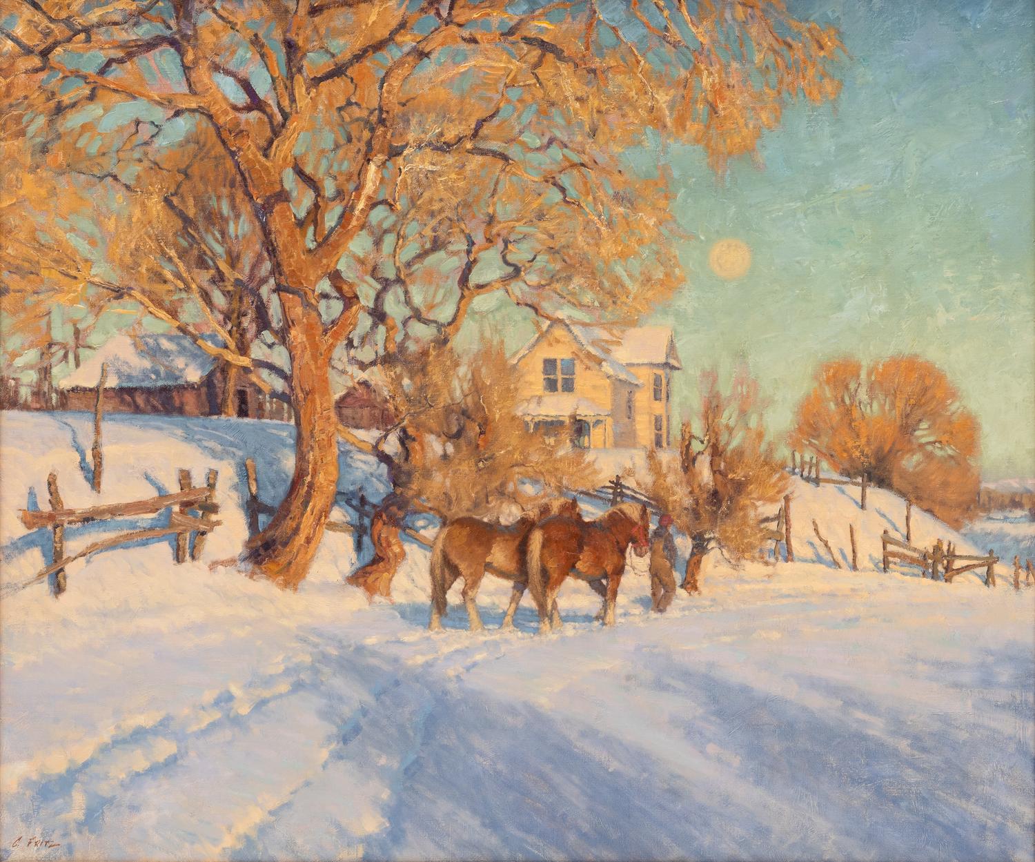 Evening in Winter
