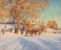 Evening in Winter