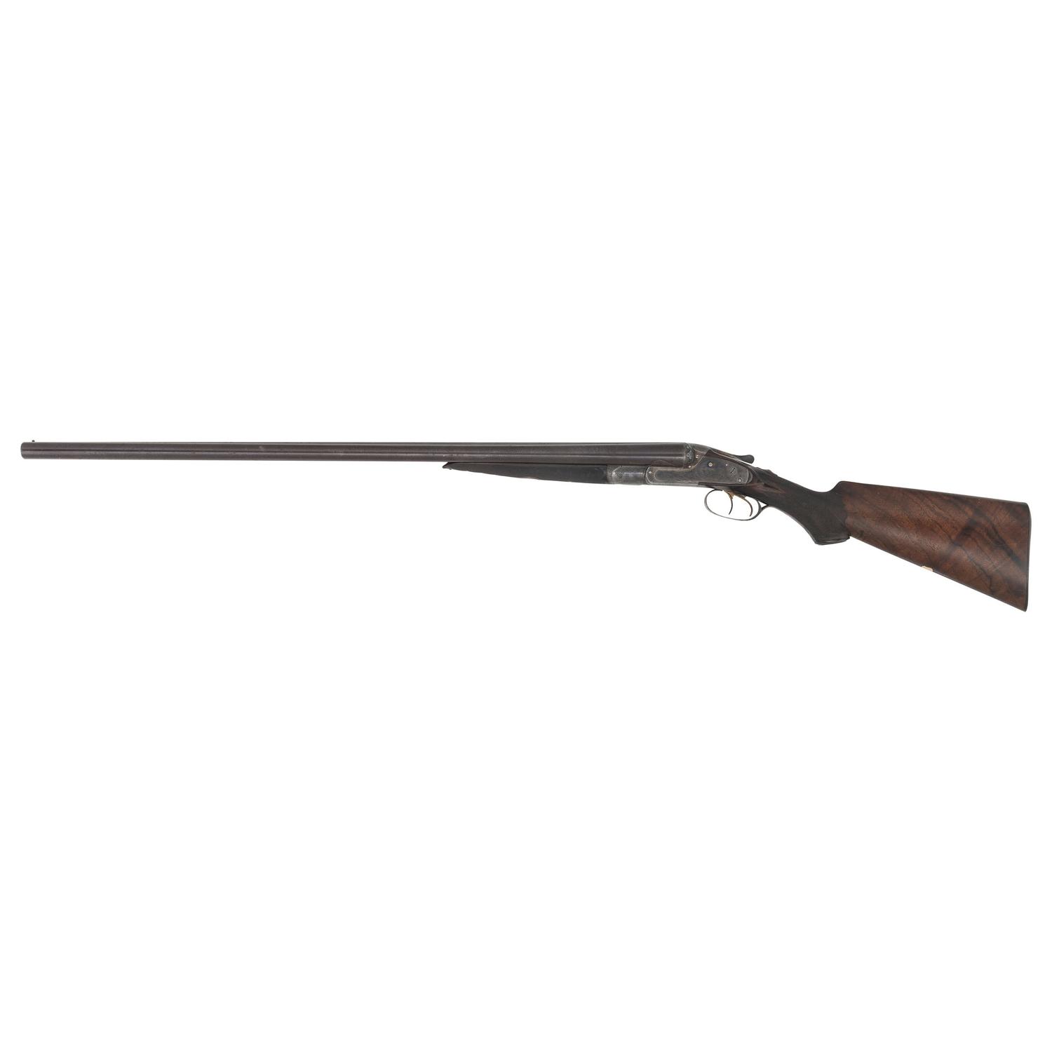 High Quality Grade Lefever Arms Co. SxS Hammerless with Damascus Barrels