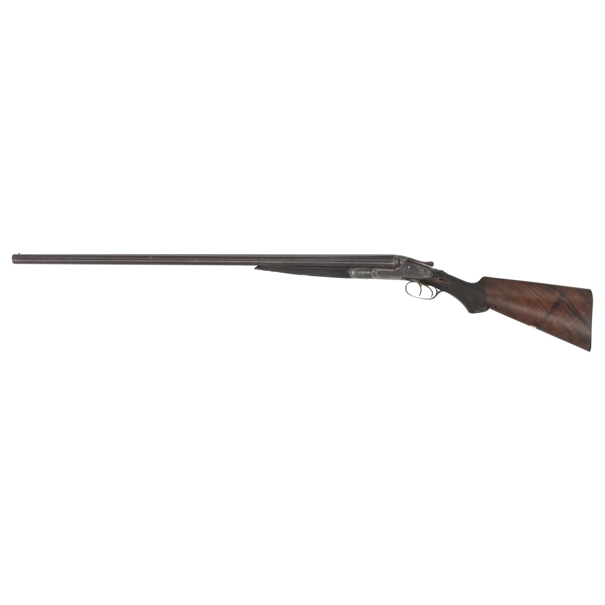 High Quality Grade Lefever Arms Co. SxS Hammerless with Damascus Barrels