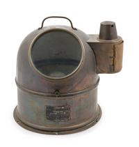 A Brass Cased Ships Binnacle