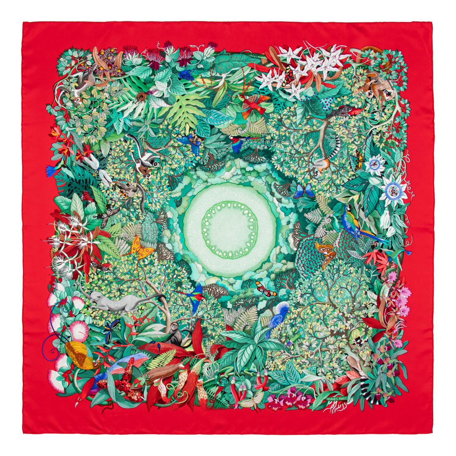 Hermès, Three Scarves 90