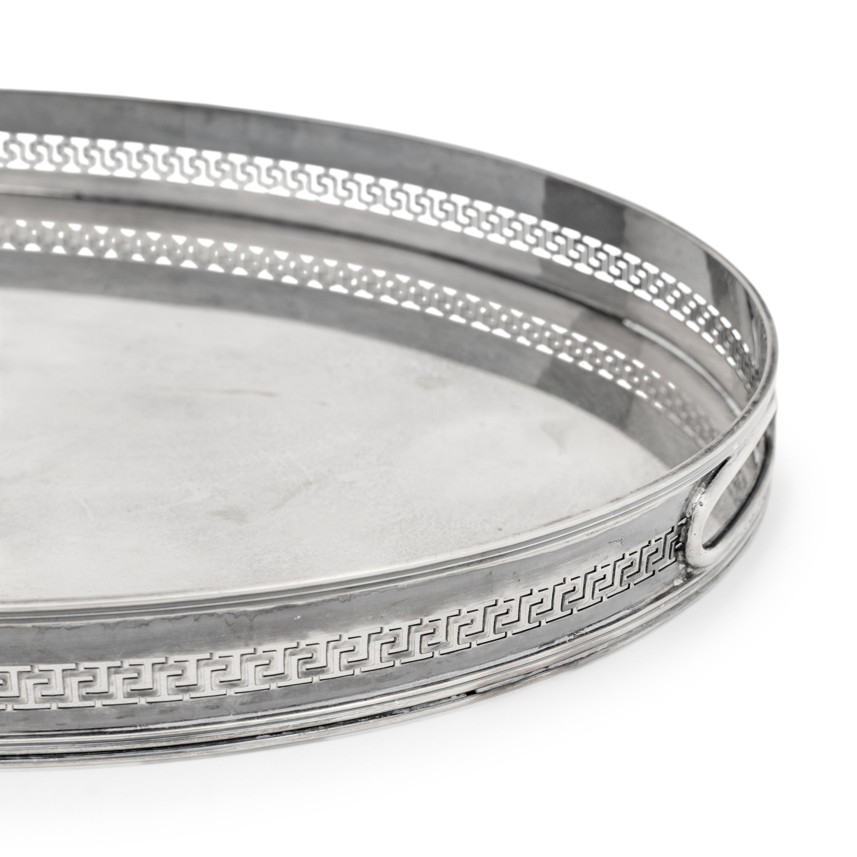 A Buccellati Silver Serving Tray