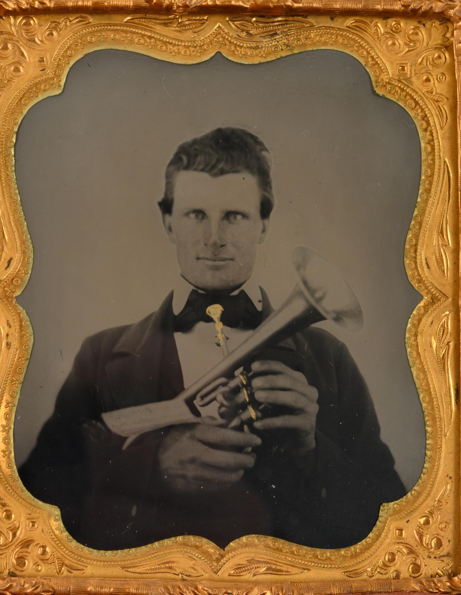 Three Sixth Plate Occupational Tintypes