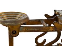 An English Postal Scale and Inkwell