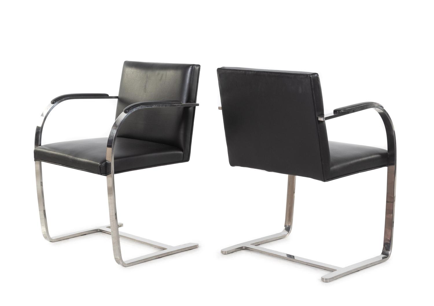 Set of Four Brno Chairs Knoll, USA