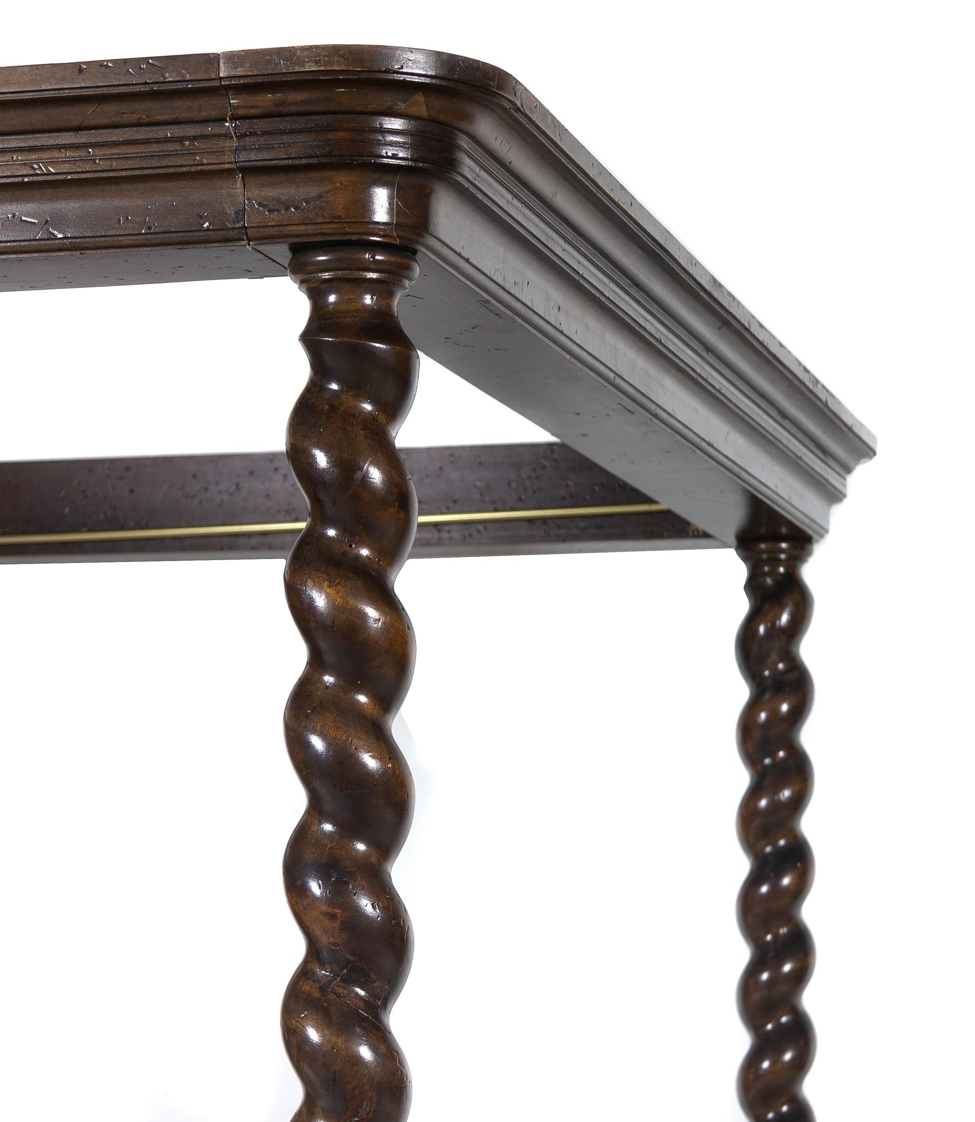 A Jacobean Style Walnut Tester Bed