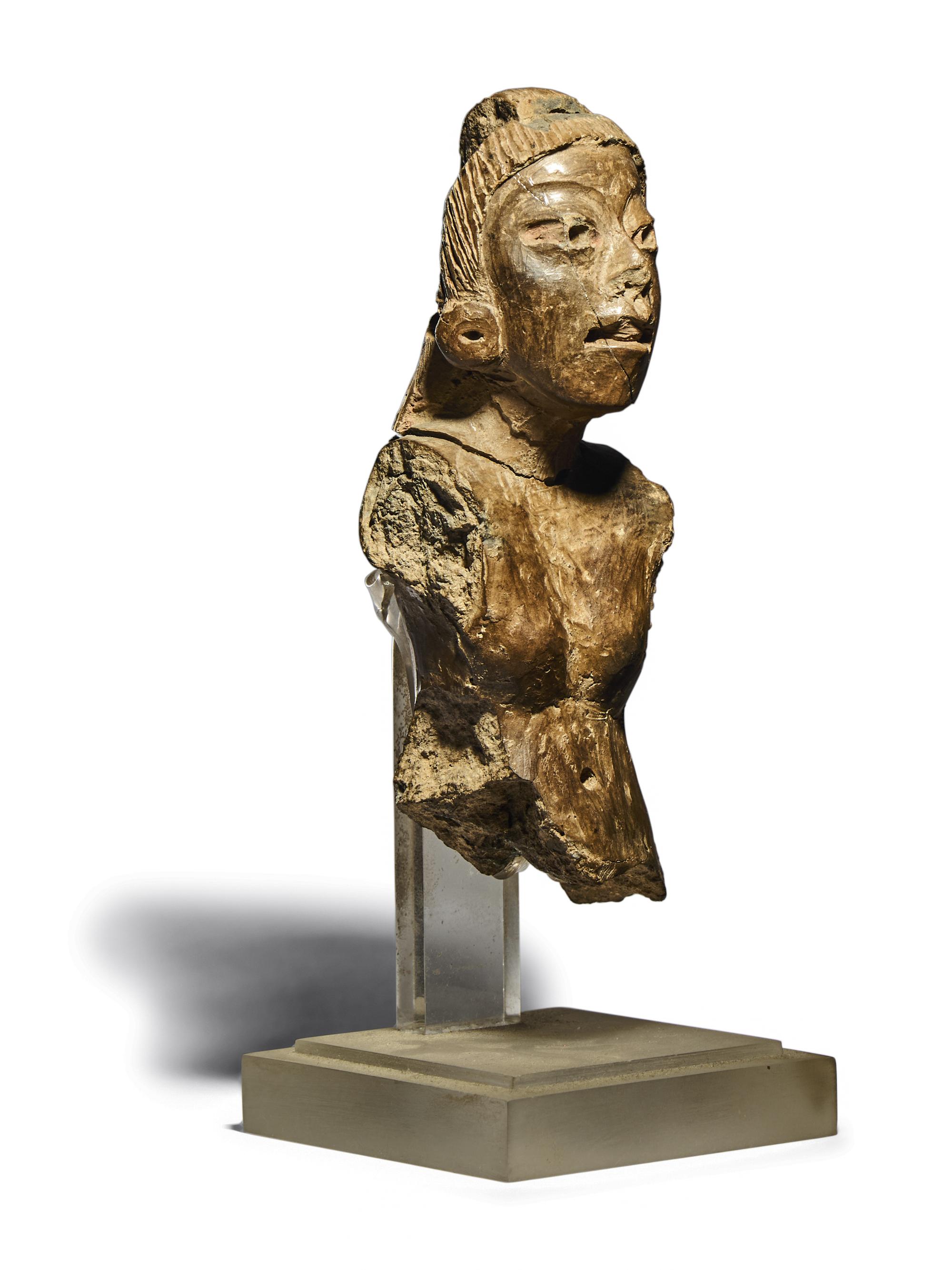 An Olmec Terracotta Figure