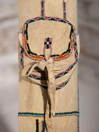 Apache Beaded Hide Golf Bag