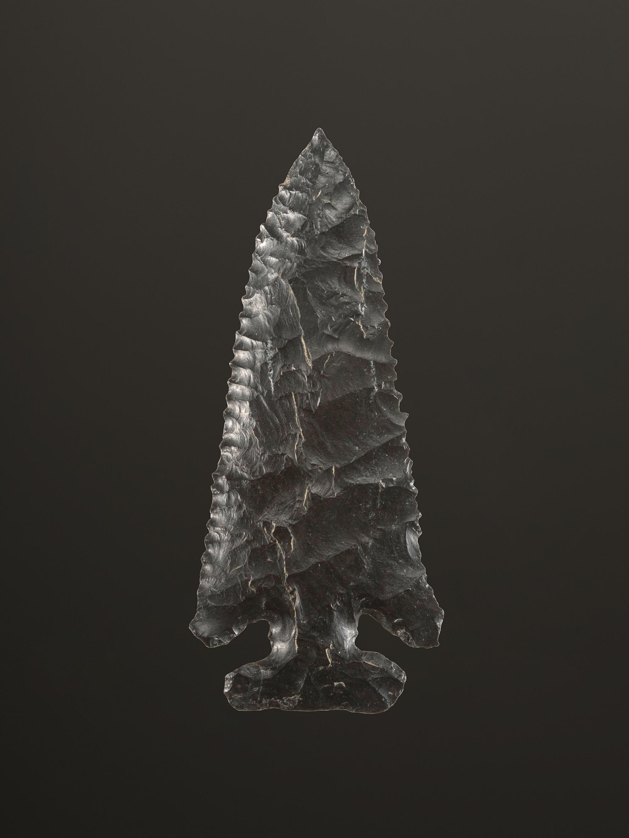A Coshocton Flint Thebes Point