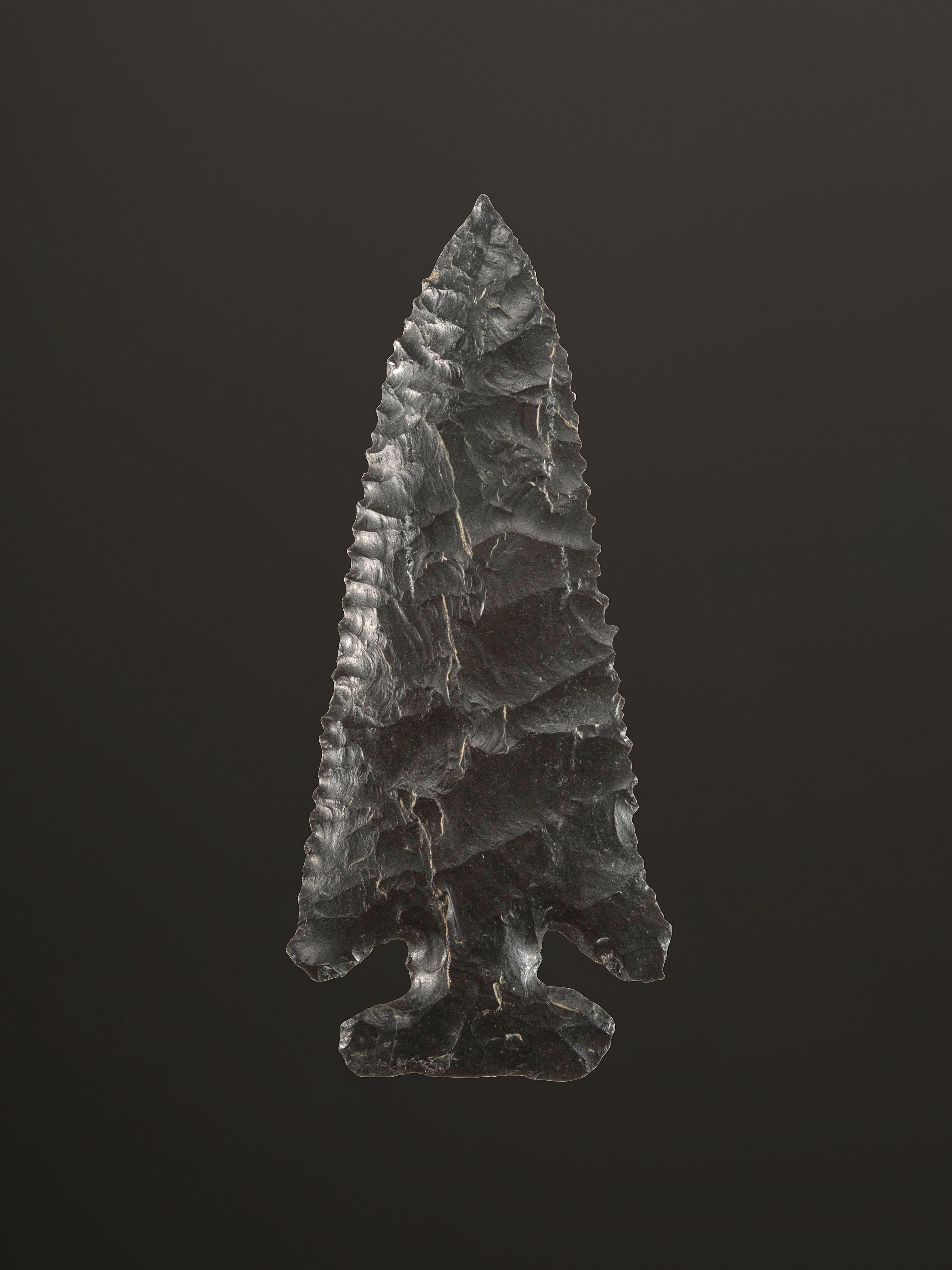 A Coshocton Flint Thebes Point