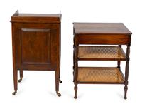 Two Georgian Style Mahogany Side Tables