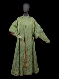 Victorian Quilted Dressing Gown, 1850-70s