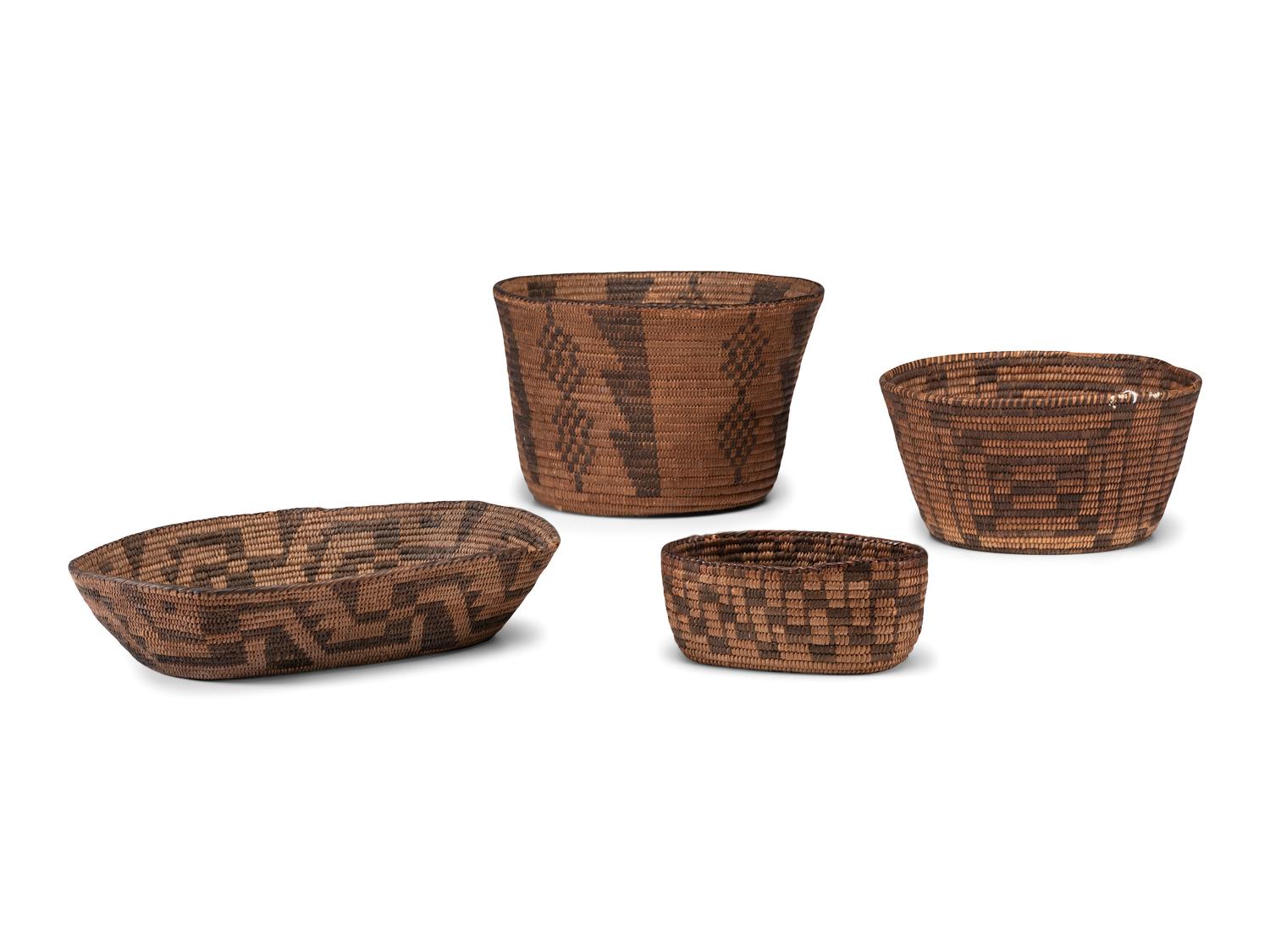 Akimel O'odham Baskets
