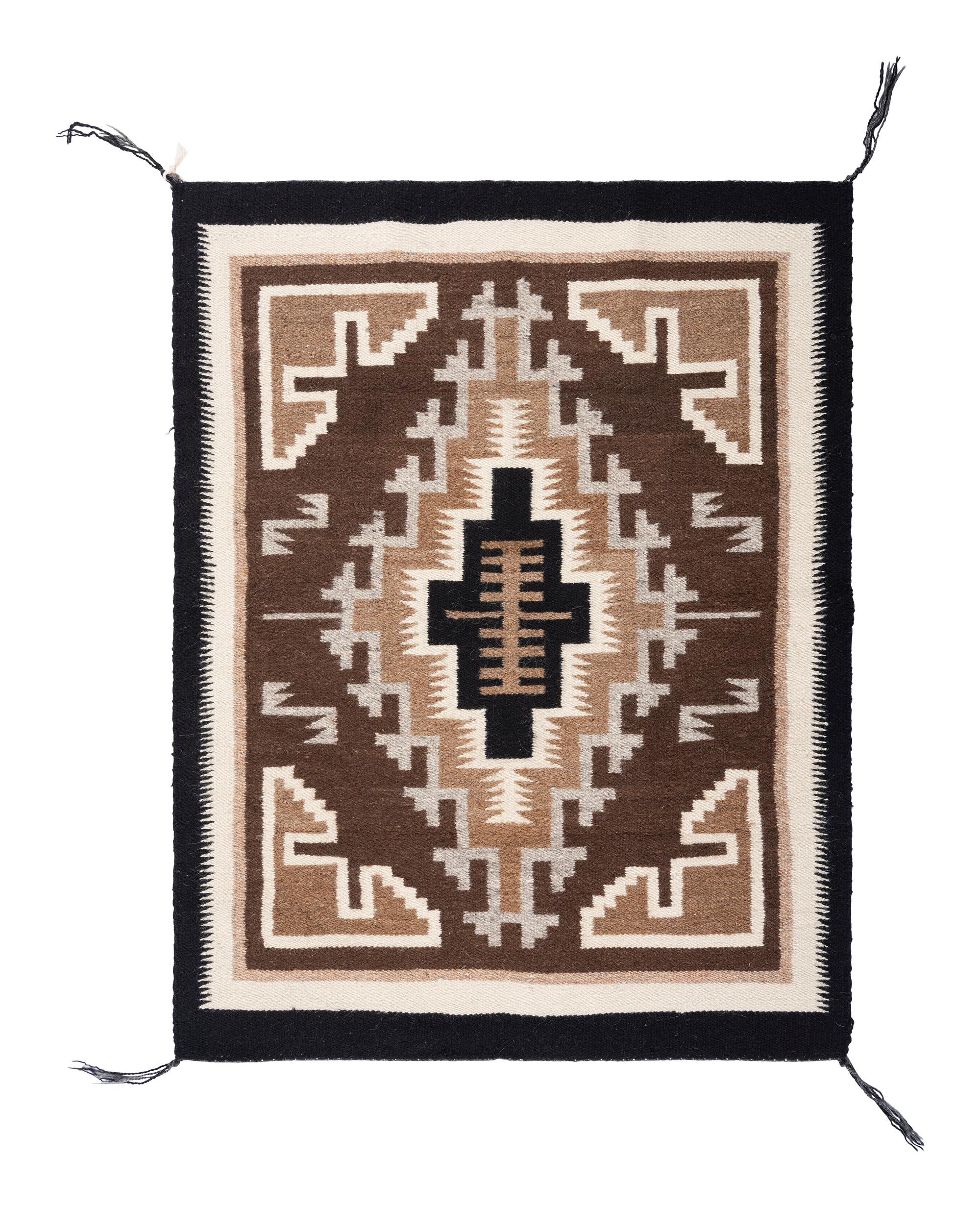 Navajo Two Grey Hills Weavings / Rug