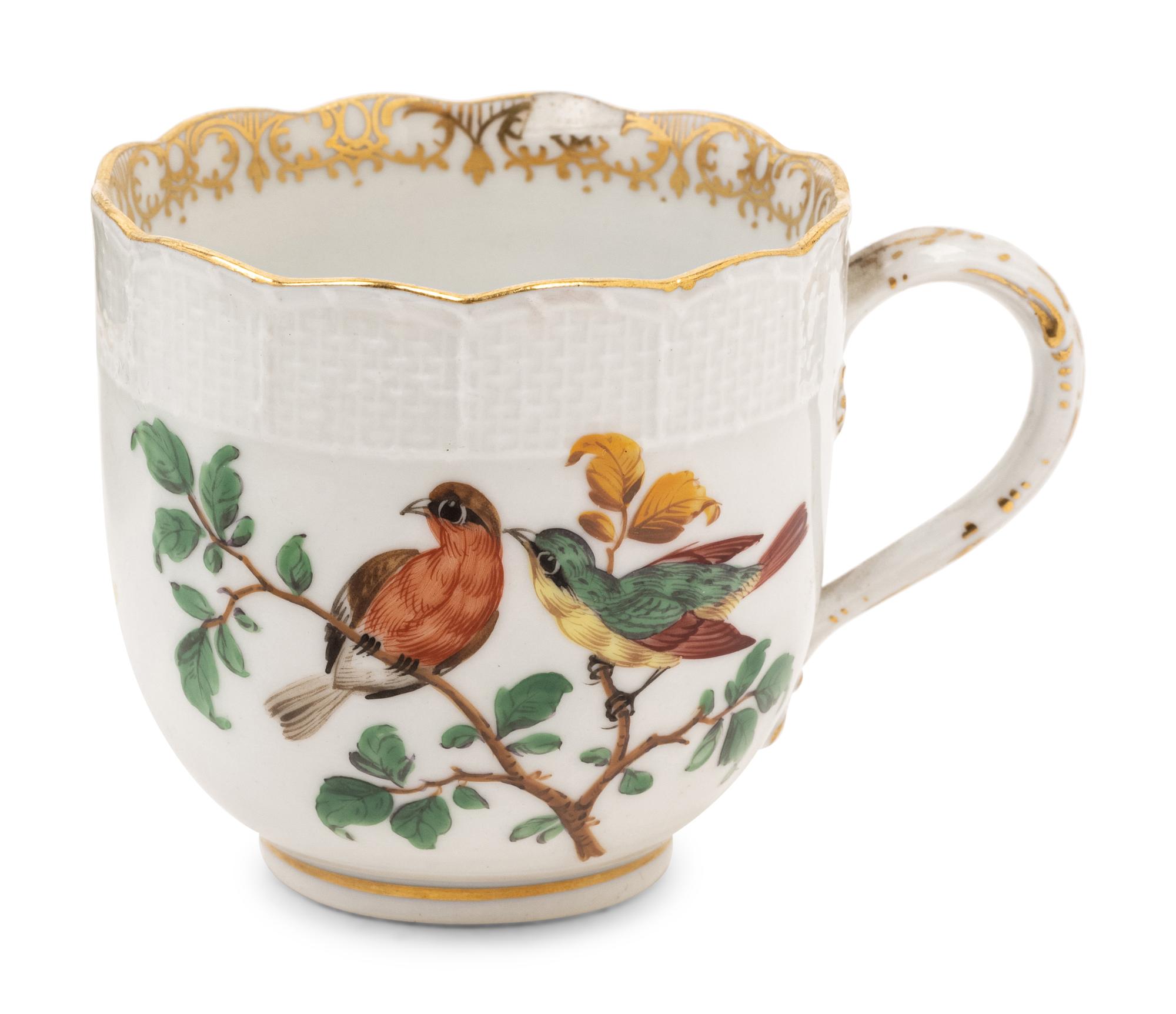 A Set of Meissen Porcelain Plates