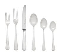 A Buccellati Silver Flatware Service