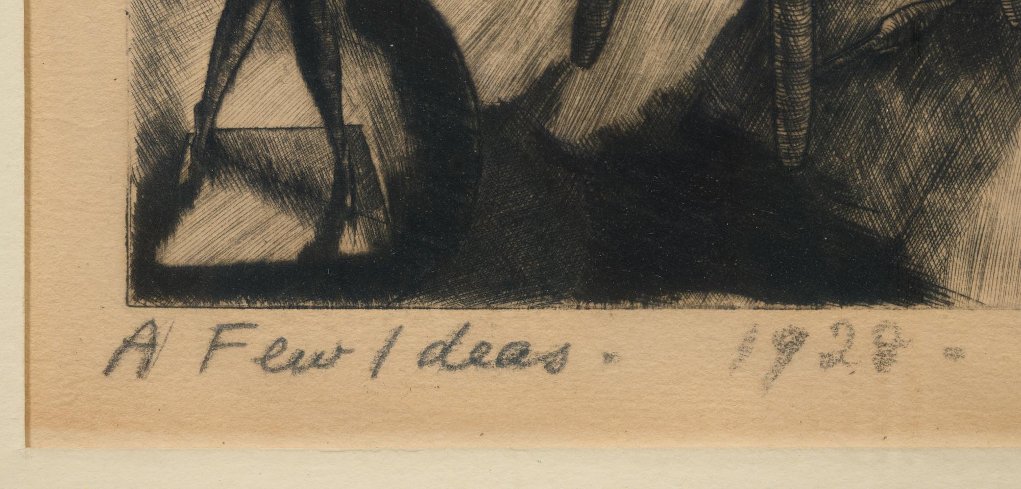 A Few Ideas, 1927