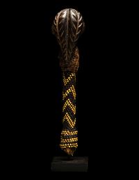 A Kalange Beaded Handle