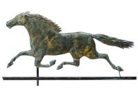 A Molded Copper Dexter Horse Weathervane
