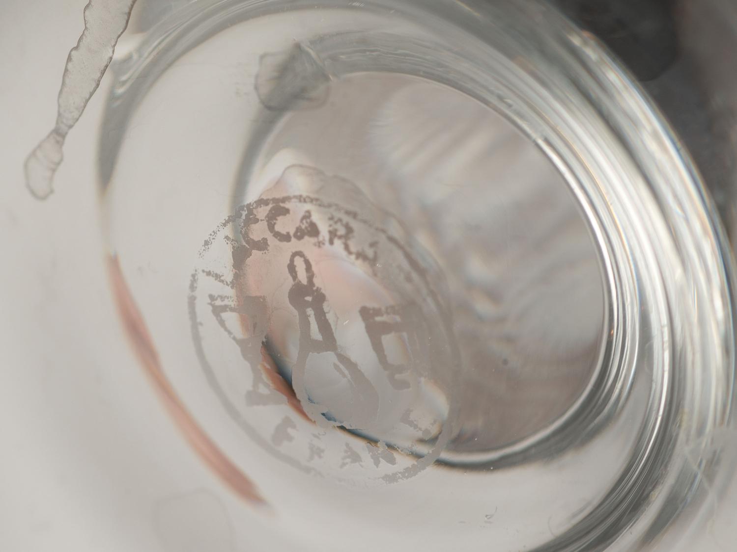Nine Baccarat Brantome Wine Stems