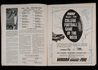 A Rare 1966 Chicago Bears vs. San Francisco 49ers Multi Signed Autograph Game Program Including Brian Piccolo (Beckett Authentication Services Signature Review),