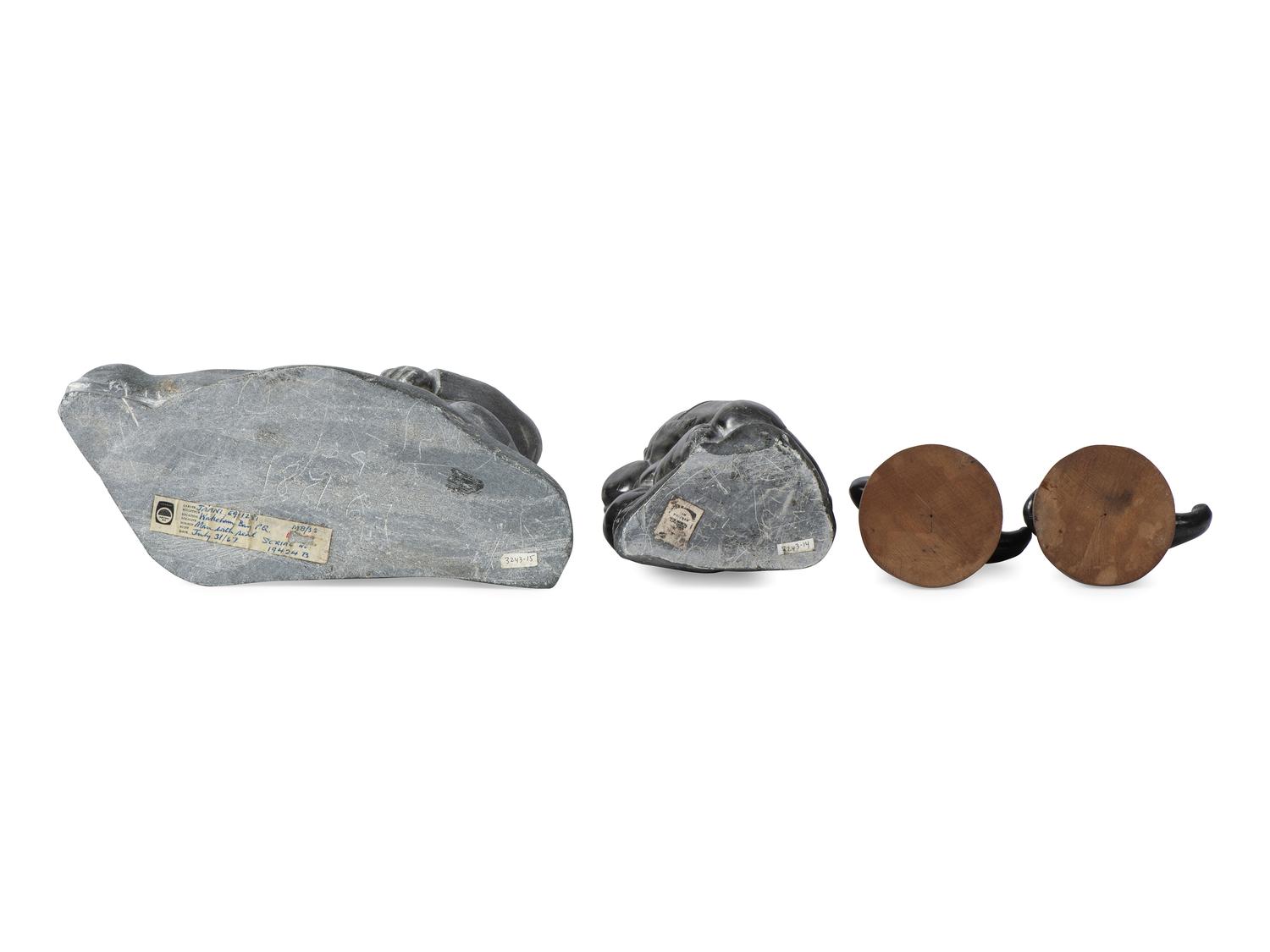 Collection of Inuit Soapstone Sculptures, PLUS
