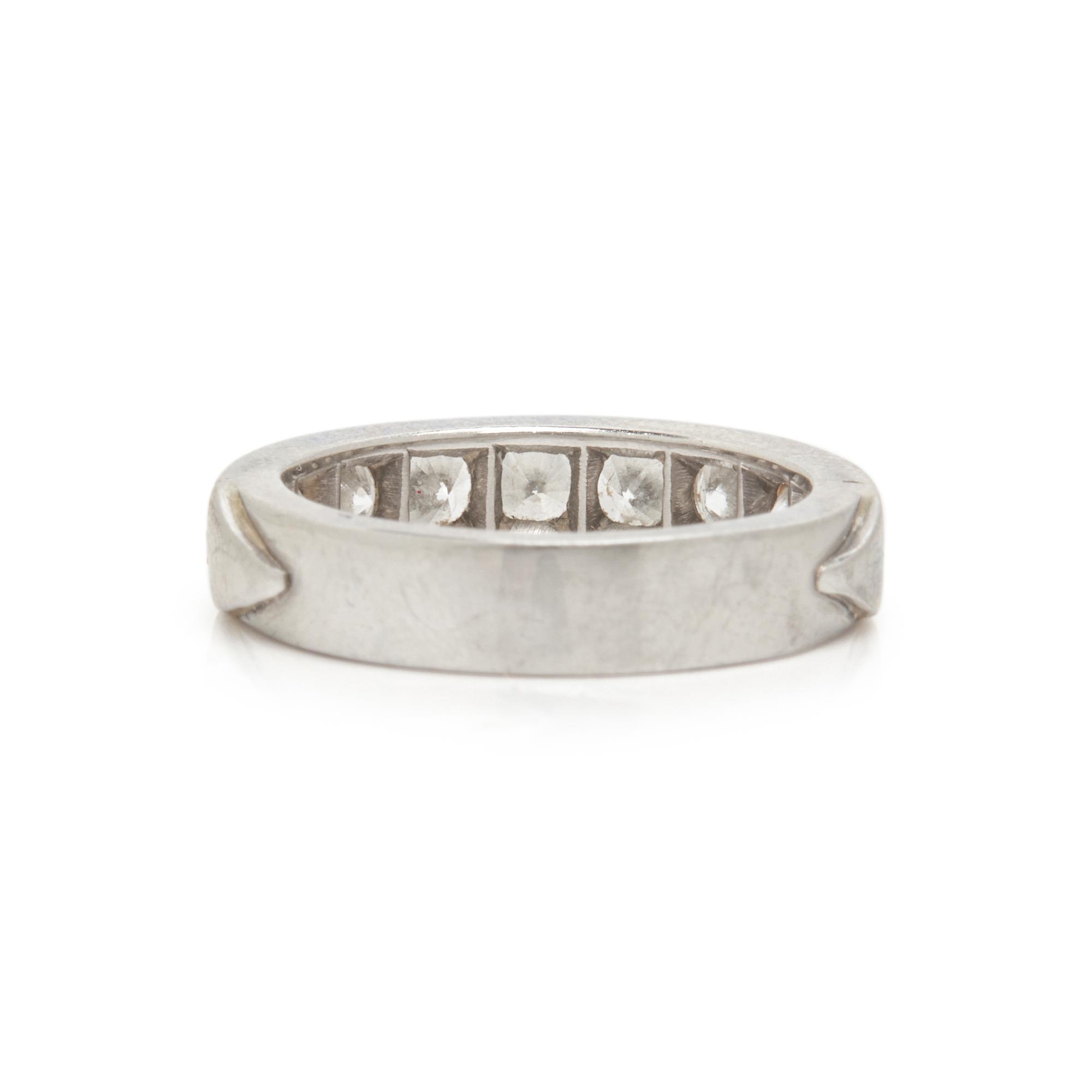 SPRITZER & FUHRMANN, PLATINUM AND DIAMOND RING